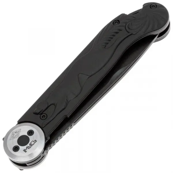 Складной нож Перемен Мысь blackwash 8Cr14MoV, рукоять Black FRN