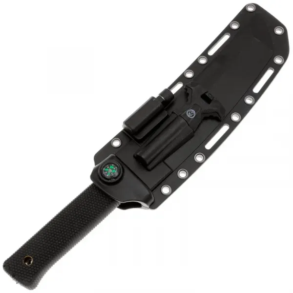 Туристический нож Мастер-К Танто black сталь 420J2, рукоять резина