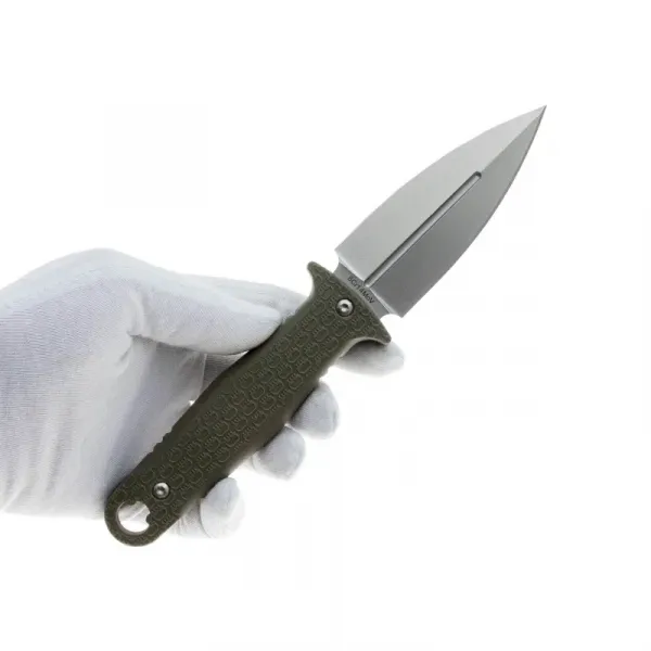 Тактический нож Daggerr Combat stonewash сталь 8Cr14Mov, рукоять Olive FRN