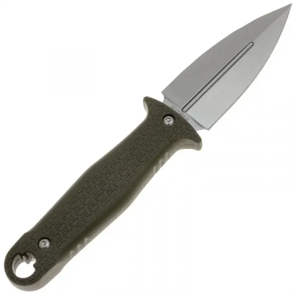 Тактический нож Daggerr Combat stonewash сталь 8Cr14Mov, рукоять Olive FRN
