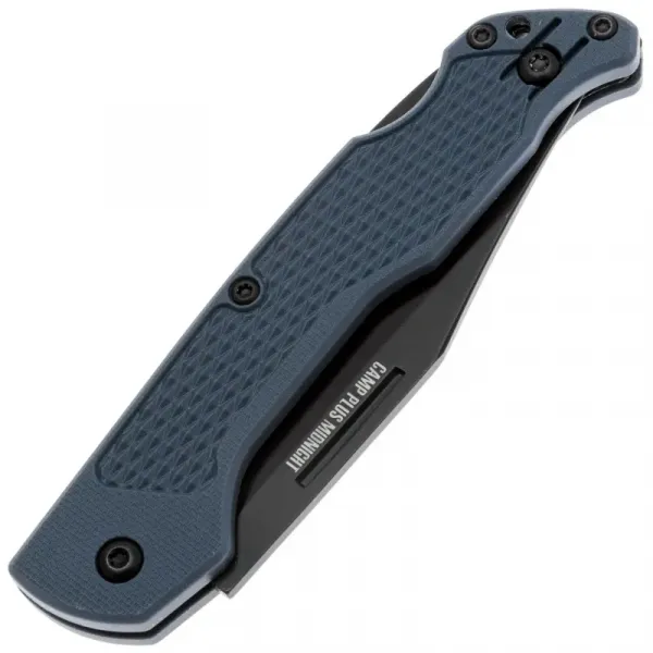 Складной нож Ontario Camp Plus EDC сталь 420, рукоять Grey GFN