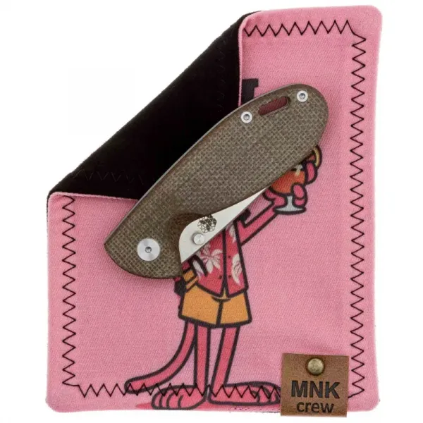 Хэнк мини (платок) MonkeyCREW  Pink panther V3 13х16см