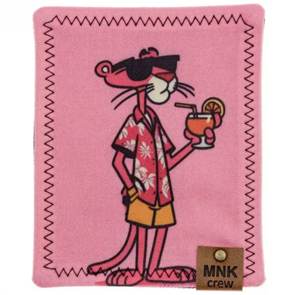 Хэнк мини (платок) MonkeyCREW  Pink panther V3 13х16см