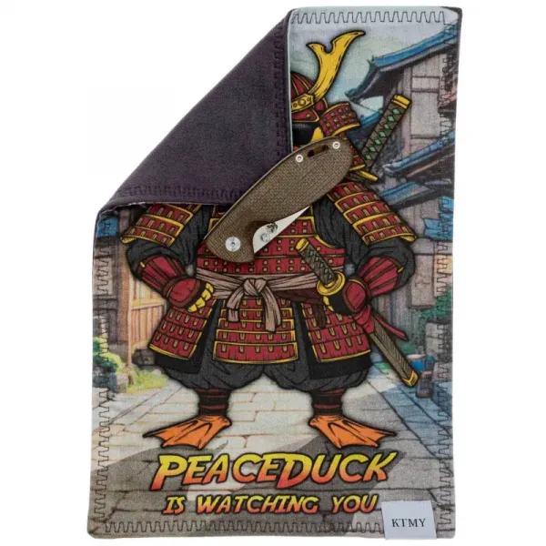 Хэнк (платок) Knife to meet You Peace Duck 20х28 см