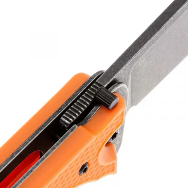Складной нож НОКС Офицерский-С3 сталь D2, рукоять Orange ABS