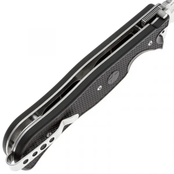 Складной нож НОКС Офицерский-С сталь AUS-8, рукоять Black ABS