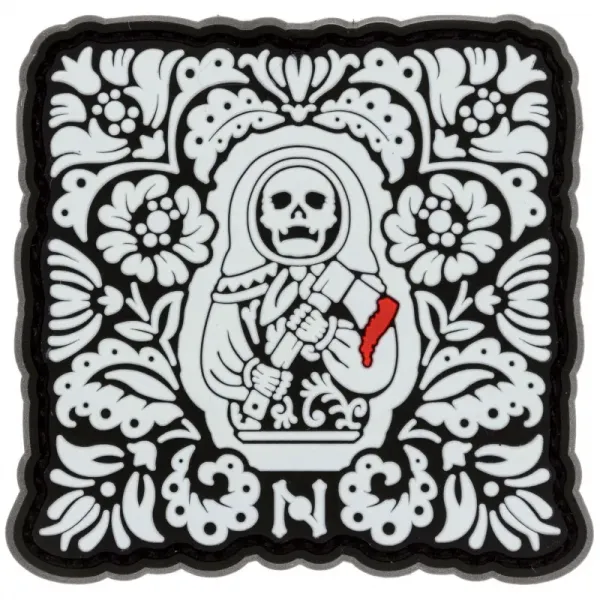 Патч Wild Heart Матрешка Череп с топором