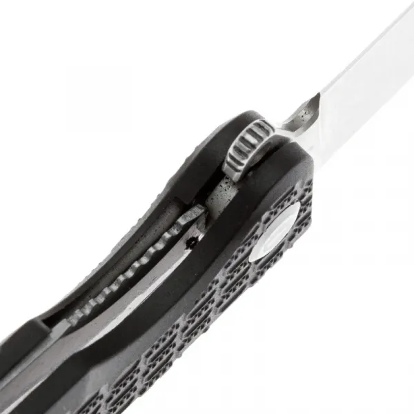 Складной нож Daggerr Dopey DL stonewash сталь 8Cr14MoV, рукоять Black FRN