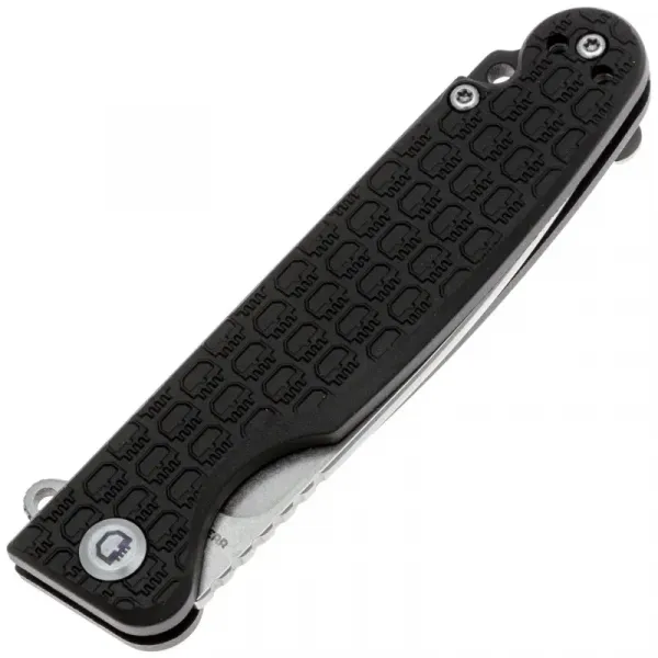 Складной нож Daggerr Dopey DL stonewash сталь 8Cr14MoV, рукоять Black FRN