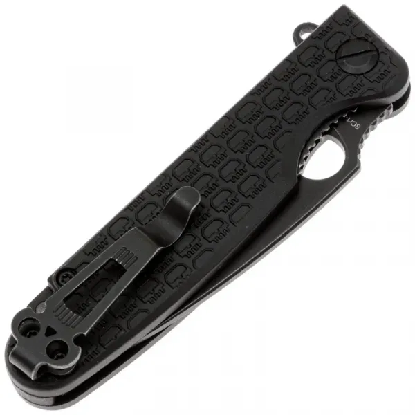 Складной нож Daggerr Piranha DL blackwash сталь 8Cr14MoV, рукоять Black FRN