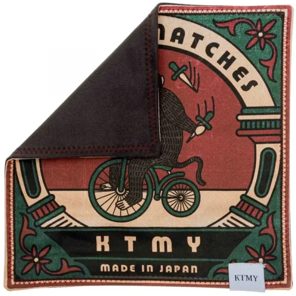 Хэнк (платок) Knife to meet You Safety Matches Monkey 25х25 см