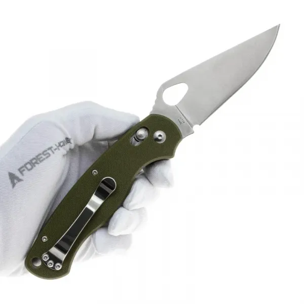 Складной нож Ganzo G729 cталь 440C, рукоять Green G10