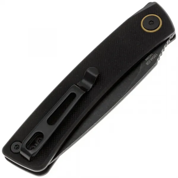 Складной нож SRM Air black сталь 14C28N, рукоять Black G10