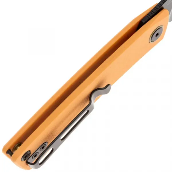 Складной нож SRM Air black сталь 14C28N, рукоять Orange G10