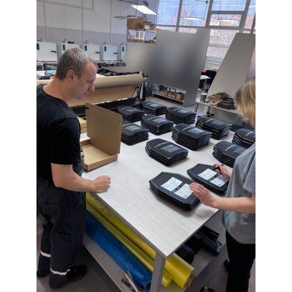 Бронепанель керамокомпозитная Бр4+ «Карбид»