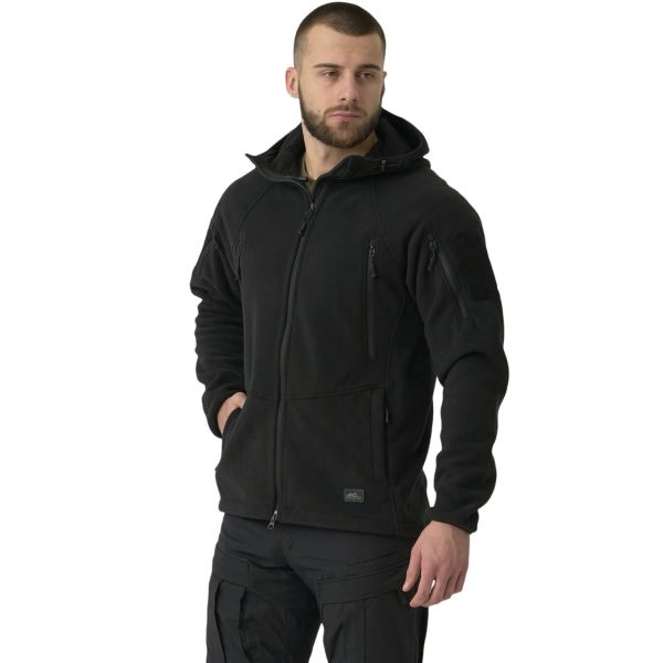 Куртка флисовая PATRIOT Mk 2 Hybrid Helikon, цвет Black