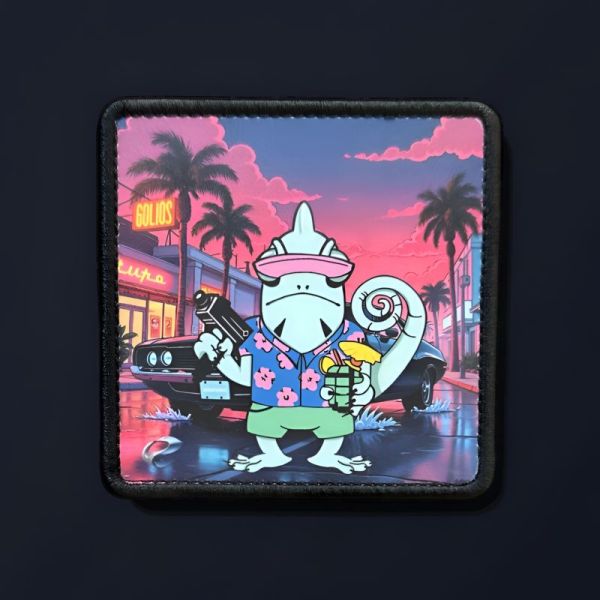 Патч "Tropical Chameleon Fiesta Artazeus"