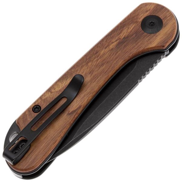 Складной нож CIVIVI Elementum Slip Joint blackwash сталь 14C28N, рукоять Guibourtia Wood