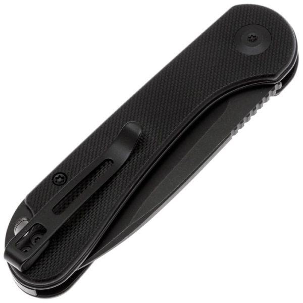 Складной нож CIVIVI Elementum Slip Joint blackwash сталь 14C28N, рукоять Black G10
