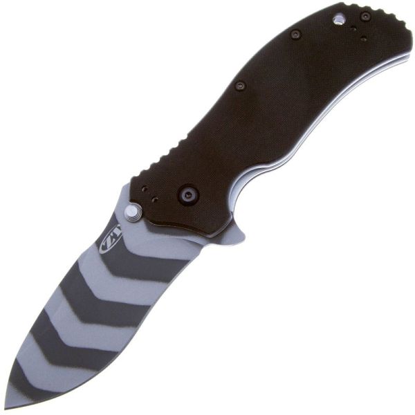 Складной нож ZT 0350TS Tiger Stripe сталь S30V, рукоять G10