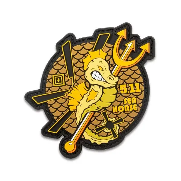 Патч 5.11 SEAHORSE YELLOW