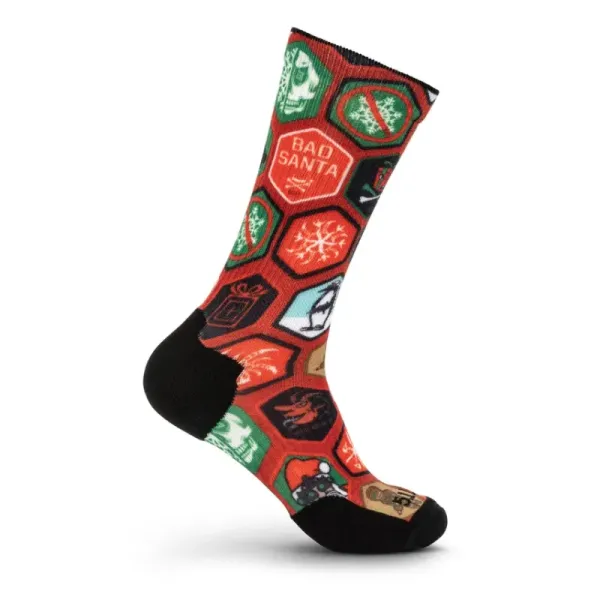 Носки 5.11 Sock & Awe Crew Xmas
