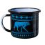 Кружка WOLF Enamel Mug 0,35 L Helikon - Blue Edition