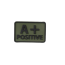Патч BLOOD A+ Helikon-Tex, цвет OLIVE GREEN Патч BLOOD A+ Helikon-Tex, цвет OLIVE GREEN