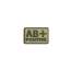 Патч BLOOD AB+ Helikon-Tex, цвет KHAKI Патч BLOOD AB+ Helikon-Tex, цвет KHAKI