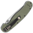 Складной нож Ontario RAT-1 сталь AUS-8 Satin Serrated, рукоять Olive drab GRN