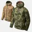 Куртка REVERSIBLE WOLFHOUND HOODIE Helikon, цвет  Mitchell Camo Leaf / Mitchell Camo Clouds