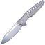 Складной нож Rike Knife Thor5 сталь M390, рукоять Gray Ti