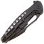 Складной нож Rike Knife Thor5 blackwash сталь M390, рукоять Blackwash Ti