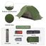 Палатка NATUREHIKE Tagar Double Green