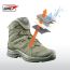 Ботинки HAIX "BLACK EAGLE" Athletic 2.0 Mid V GTX Sage