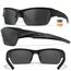 Баллистические очки для тактической стрельбы Wiley X Valor Matte Black (Clear-Grey-Rust)