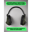 Наушники активные SORDIN Supreme T2 Green Flex Headband Black Textile