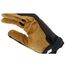 Прочные сенсорные перчатки MECHANIX Work Leather Original Brown