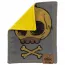 Хэнк мини (платок) MonkeyCREW Yellow skull 13х16см