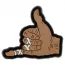 Патч MonkeyCrew Shaka Hand V2