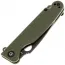 Складной нож Daggerr Piranha DL blackwash сталь 8Cr14MoV, рукоять Olive FRN