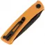 Складной нож SRM Air black сталь 14C28N, рукоять Orange G10