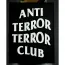 Нашивка, патч "Антитеррор клуб" ПВХ тактическая с липучкой.