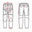 Брюки Dragon Tooth ZL Lightweight Tactical Pants Enhanced Version, Grey, DT22-PA011