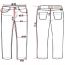 Джинсы Dragon Tooth Z-FR Tactical Jeans, Light Blue, DT24-PA049