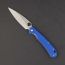 Нож складной Daggerr Sting XL Blue 11.6 см, сталь VG-10, рукоять G10