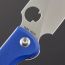 Нож складной Daggerr Sting XL Blue 11.6 см, сталь VG-10, рукоять G10