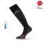 Носки Lasting SWH 906 wool+polyamide серые с рисунком, размер L (42-45)