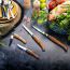 Нож филейный Opinel №12, нержавеющая сталь, рукоять оливковое дерево, 001145