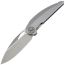 Складной нож Rike Knife Tissot 2 сталь M390, рукоять Grey Titanium